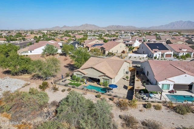 14204 S 179th Ln, Goodyear, AZ 85338 - birds eye view of property featuring a residential view and a mountain view