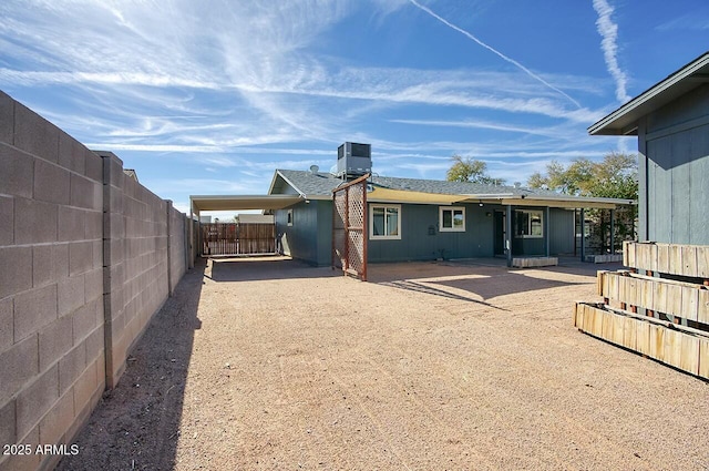 view of rear view of house