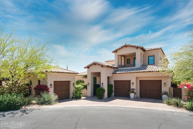 view of mediterranean / spanish house