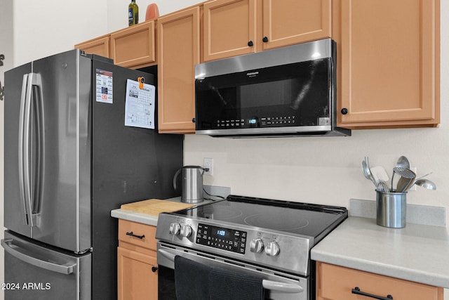 kitchen featuring stainless steel appliances