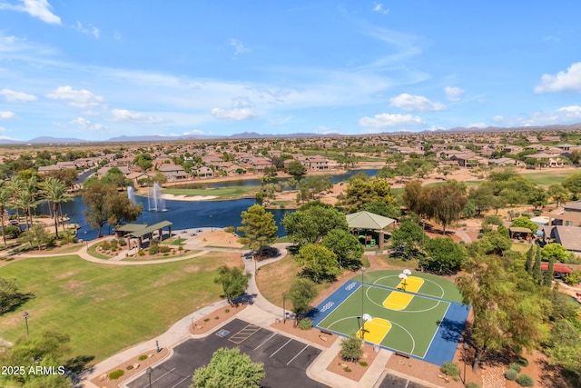 43271 W Little Dr, Maricopa, AZ 85138 - aerial view with a water and mountain view and a residential view