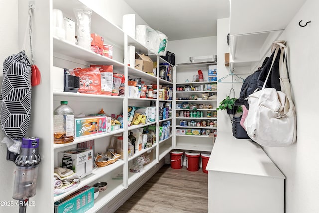 view of pantry