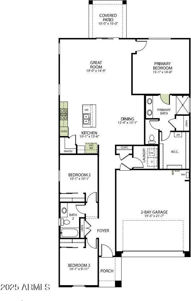 14903 N 55th Dr, Glendale, AZ 85306 - view of home floor plan