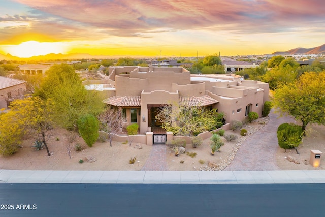 10396 N 133rd St, Scottsdale, AZ 85259 - view of aerial view at dusk