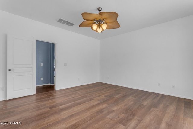 11630 W Jefferson St, Avondale, AZ 85323 - unfurnished room featuring wood finished floors and a ceiling fan