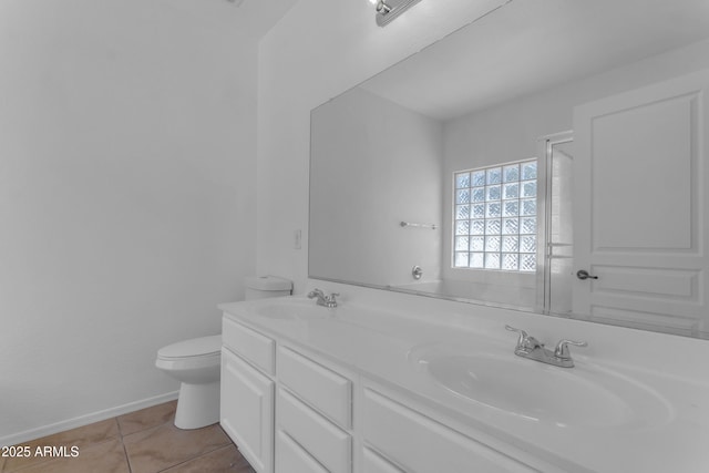 11630 W Jefferson St, Avondale, AZ 85323 - bathroom with double vanity and tile patterned flooring