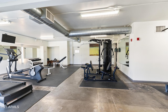 805 N 4th Ave Unit 701, Phoenix, AZ 85003 - gym featuring baseboards