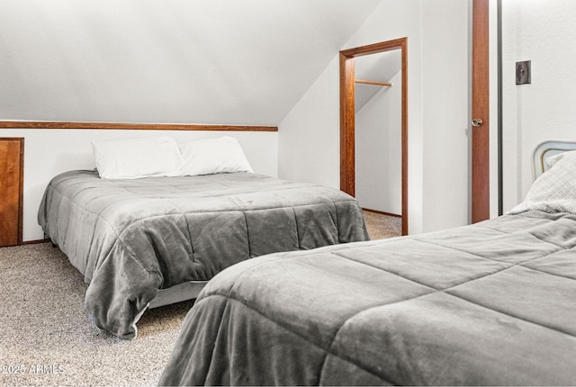 2452 Daisy Trl, Forest Lakes, AZ 85931 - bedroom with carpet floors and lofted ceiling