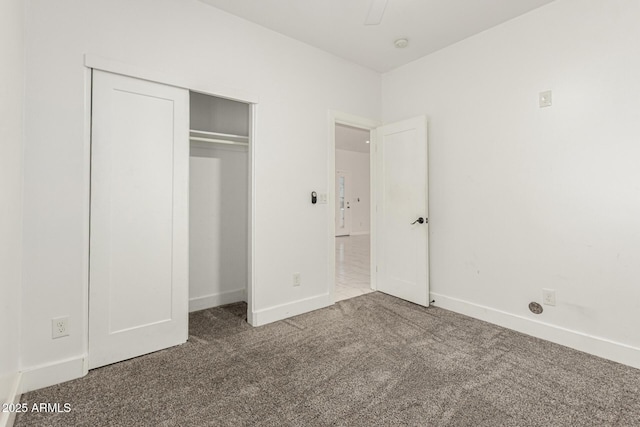 3614 W Granada Rd, Phoenix, AZ 85009 - unfurnished bedroom featuring carpet and a closet