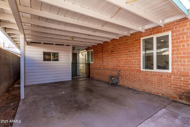 view of patio / terrace