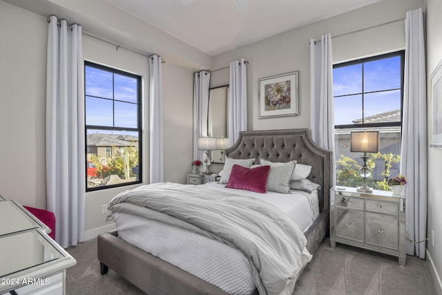 bedroom featuring carpet floors