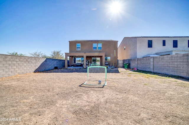 view of rear view of house