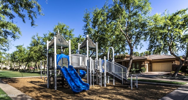 view of community playground