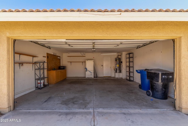 1371 W Gary Dr, Chandler, AZ 85224 - garage featuring secured water heater