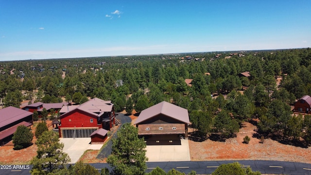 2273 Lindbergh Rd, Overgaard, AZ 85933 - aerial view of a heavily wooded area