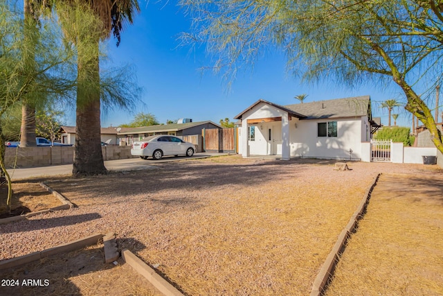 view of ranch-style house