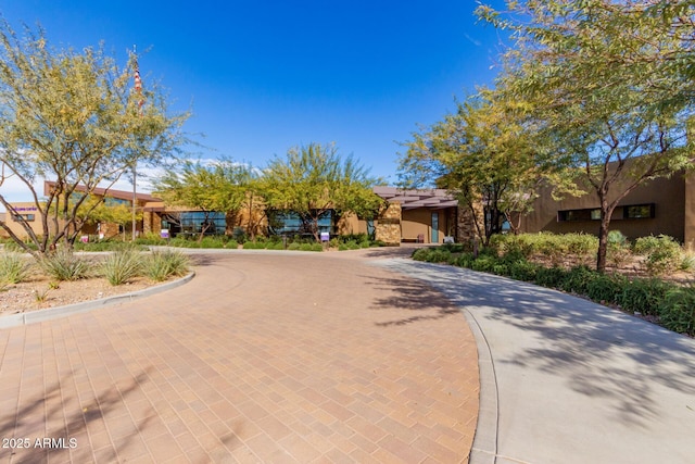 southwest-style home with stucco siding