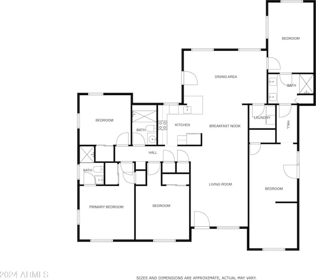 2518 E Campbell Ave, Phoenix, AZ 85016 - home floor plan