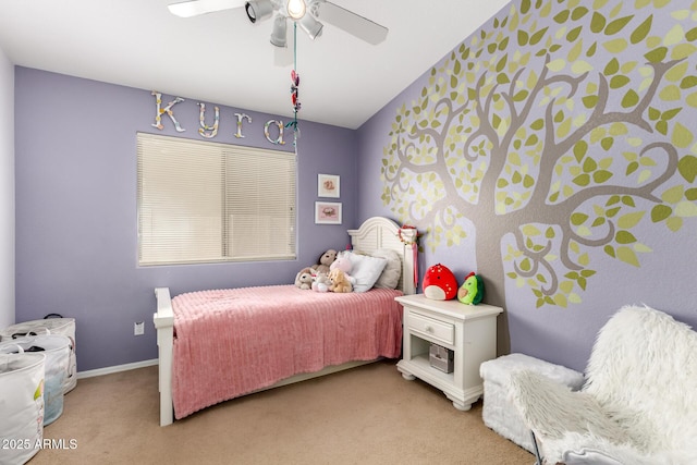 4038 E Wrangler Ct, Gilbert, AZ 85297 - bedroom featuring carpet flooring, ceiling fan, and baseboards