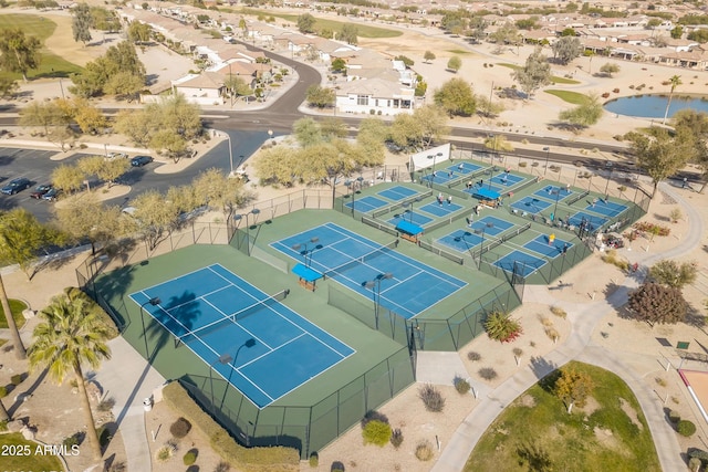 birds eye view of property featuring a residential view