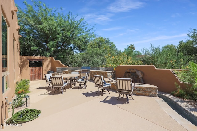 view of patio