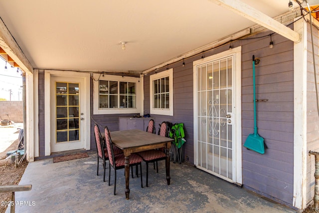 11132 W Indiana Ave, Youngtown, AZ 85363 - view of patio / terrace featuring outdoor dining area