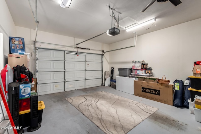11132 W Indiana Ave, Youngtown, AZ 85363 - garage with a garage door opener
