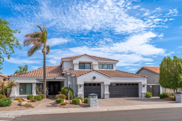 view of mediterranean / spanish house