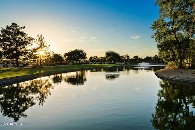 property view of water