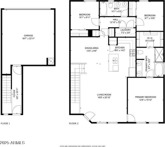 5550 N 16th St Unit 166, Phoenix, AZ 85016 - view of floor plan / room layout