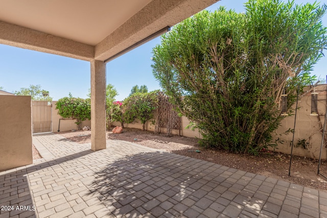 view of patio