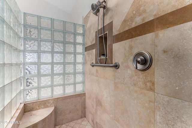 full bath with a walk in shower