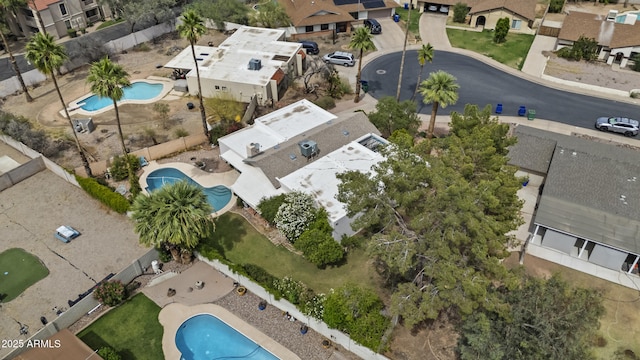 2916 S Revere Cir, Mesa, AZ 85210 - aerial perspective of suburban area with a pool