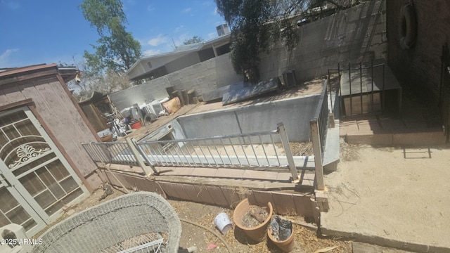 view of pool