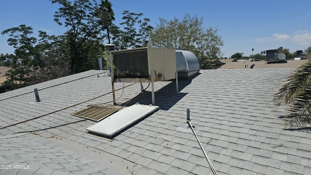details with roof with shingles