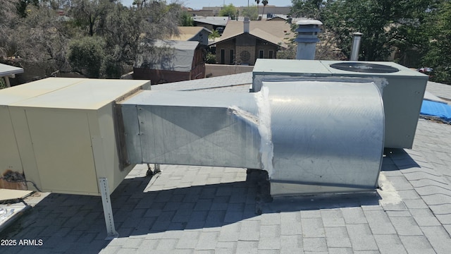 view of entry to storm shelter