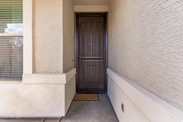 view of property entrance