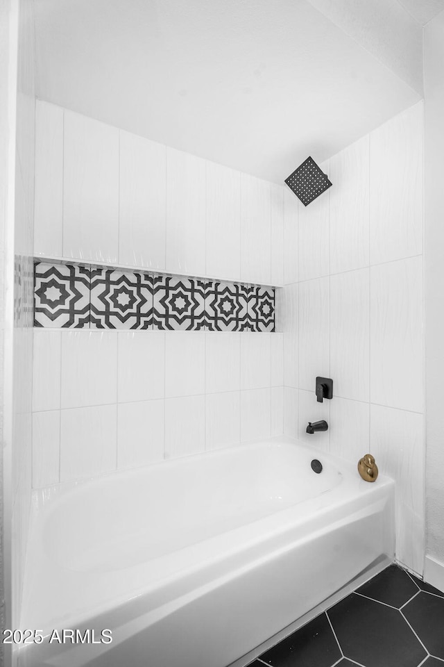 14635 N 37th Pl, Phoenix, AZ 85032 - bathroom with tile patterned flooring and bathing tub / shower combination