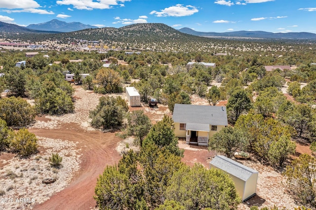 5766 N Juliane Dr, Williams, AZ 86046 - bird's eye view of a mountain backdrop