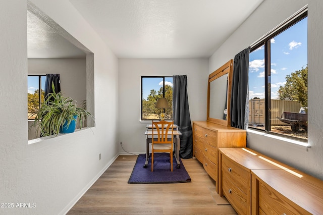 5766 N Juliane Dr, Williams, AZ 86046 - sitting room with plenty of natural light, light wood-type flooring, and baseboards