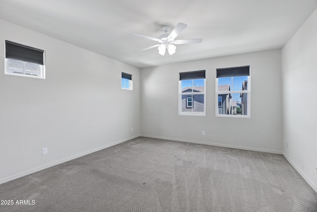 751 W Flintlock Way, Chandler, AZ 85286 - carpeted empty room featuring a ceiling fan and baseboards
