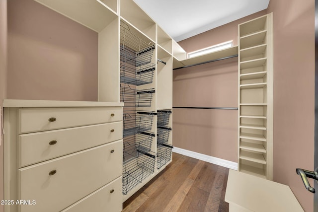 1435 E Rancho Dr, Phoenix, AZ 85014 - spacious closet featuring wood finished floors