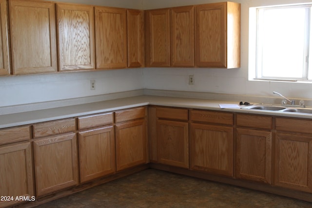 kitchen featuring sink