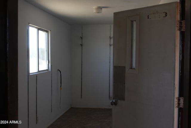 laundry room featuring a healthy amount of sunlight