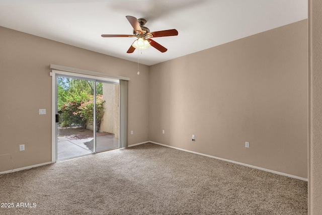 7101 W Beardsley Rd Unit 1502, Glendale, AZ 85308 - unfurnished room featuring carpet, a ceiling fan, and baseboards