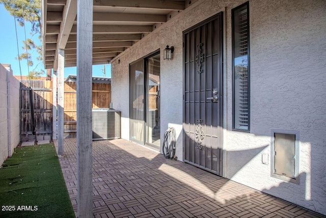 view of patio