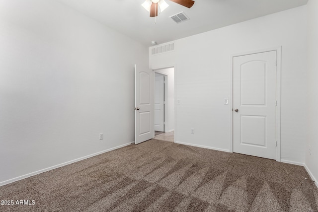 28259 N Chalcocite St, San Tan Valley, AZ 85143 - unfurnished bedroom featuring carpet flooring and a ceiling fan