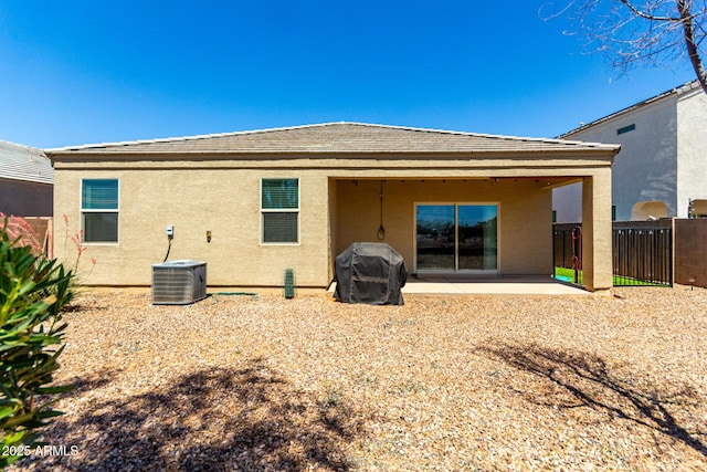 28259 N Chalcocite St, San Tan Valley, AZ 85143 - rear view of house featuring a patio area and stucco siding