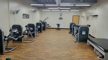 28259 N Chalcocite St, San Tan Valley, AZ 85143 - gym featuring wood finished floors