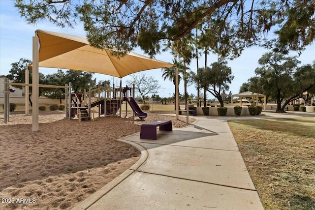 view of playground